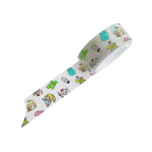 塩！のキャラクターの可愛いマスキングテープ Masking Tape