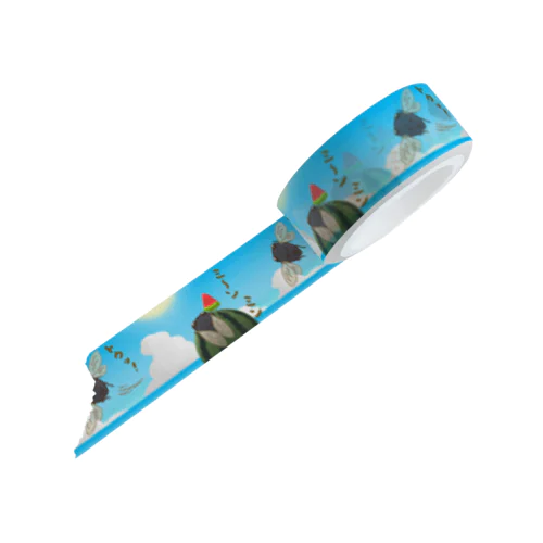 蝉とスイカの夏 Masking Tape