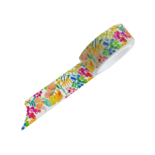 お花に囲まれて Masking Tape