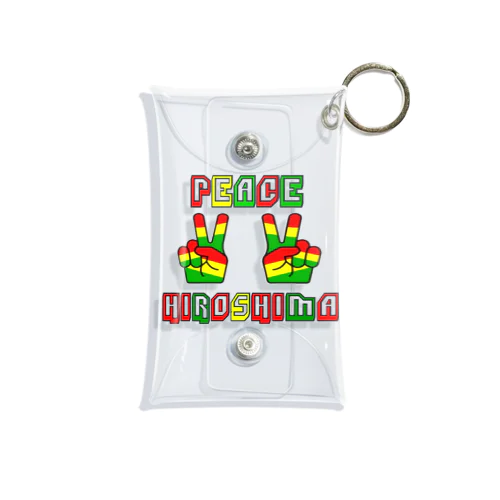 PEACE HIROSHIMA Mini Clear Multipurpose Case
