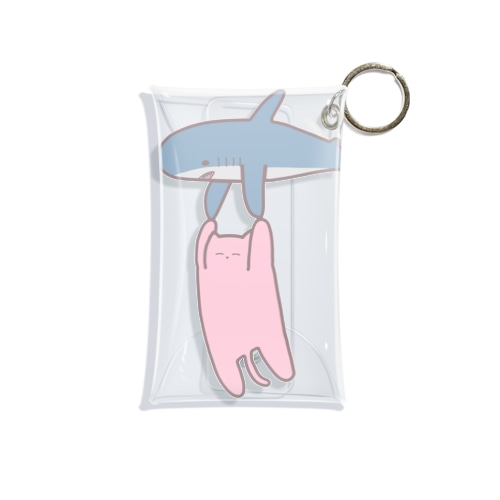 あの雲の向こうまで🎐 Mini Clear Multipurpose Case
