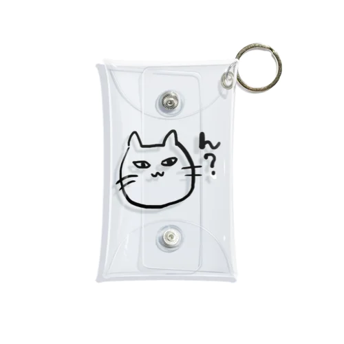 絶妙な猫 Mini Clear Multipurpose Case