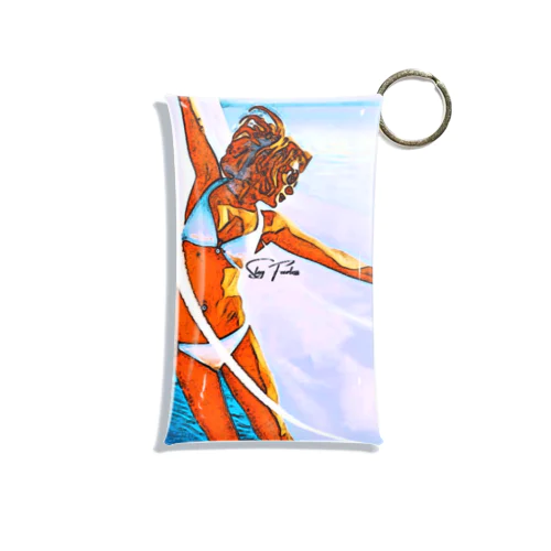 Summer Girl - Stay Fearless Version #1 Mini Clear Multipurpose Case