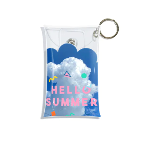 HELLO SUMMER Mini Clear Multipurpose Case