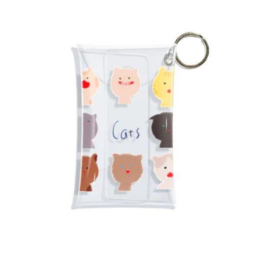 フワネコ Mini Clear Multipurpose Case