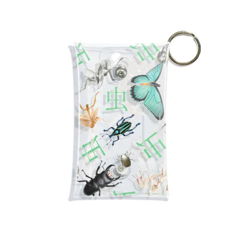 insects miniマルチケース Mini Clear Multipurpose Case