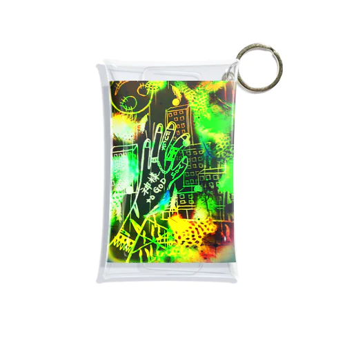 神様KAMISAMA グリーン Mini Clear Multipurpose Case