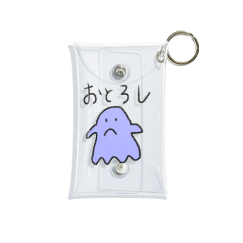 愛媛伊予弁「おとろし」おばけくん Mini Clear Multipurpose Case