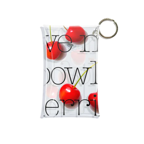 cherry003 Mini Clear Multipurpose Case