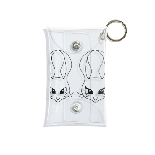 EN bunny Mini Clear Multipurpose Case