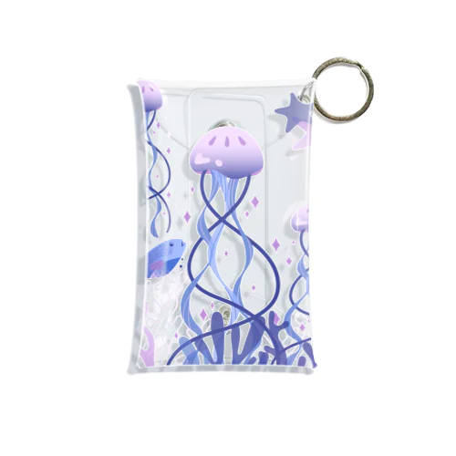 Dream jellyfish　くらげ浮遊 Mini Clear Multipurpose Case