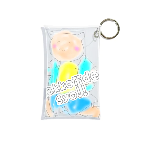 かっこいいでしょ！！ Mini Clear Multipurpose Case