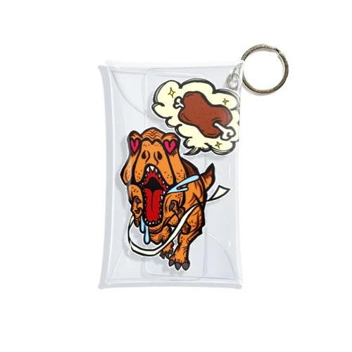 ティラノサウルスレースあさむし Mini Clear Multipurpose Case