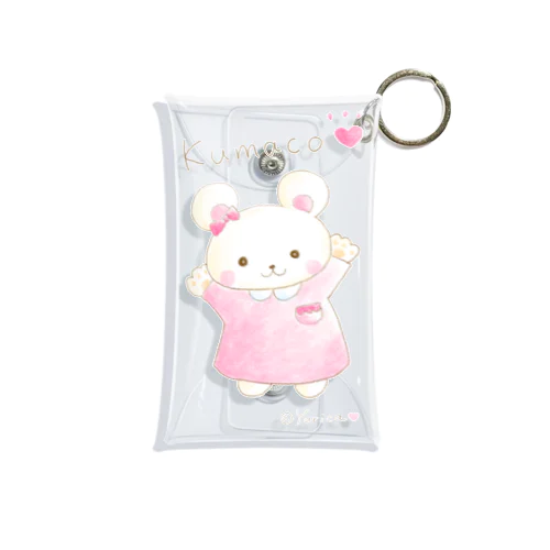 くまこちゃん♡ Mini Clear Multipurpose Case