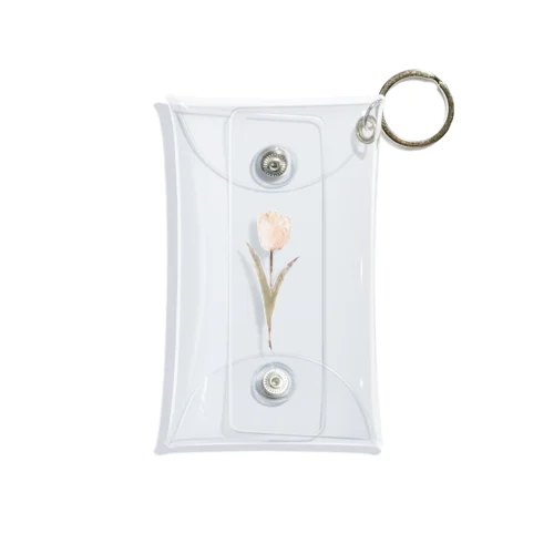 *airy sugar antique flower Mini Clear Multipurpose Case