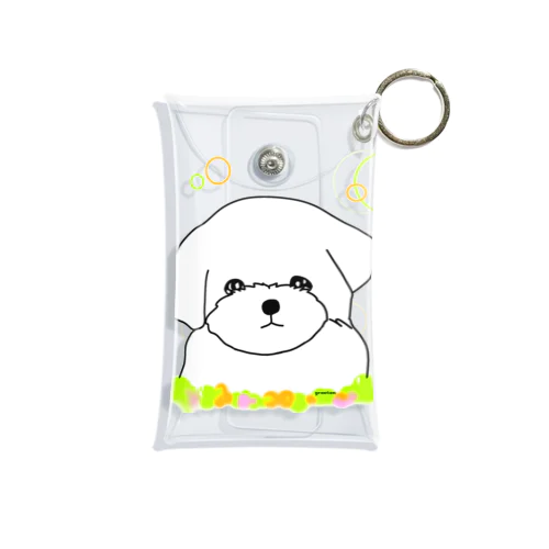 マルチーズ癒し犬 Mini Clear Multipurpose Case