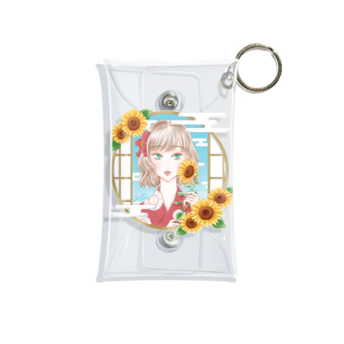 ひまわり乙女 Mini Clear Multipurpose Case