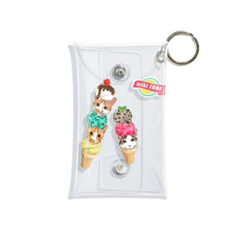 rui&ram&ta-chan ice Mini Clear Multipurpose Case