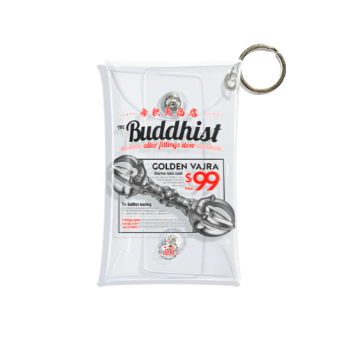 帝釈天商店 Buddhist altar fittings store Mini Clear Multipurpose Case
