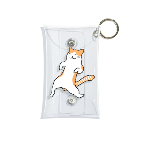 のんびりねこ Mini Clear Multipurpose Case