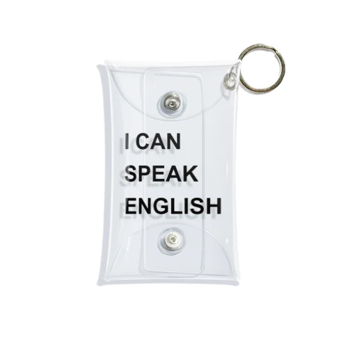 I CAN SPEAK ENGLISH ミニクリアマルチケース