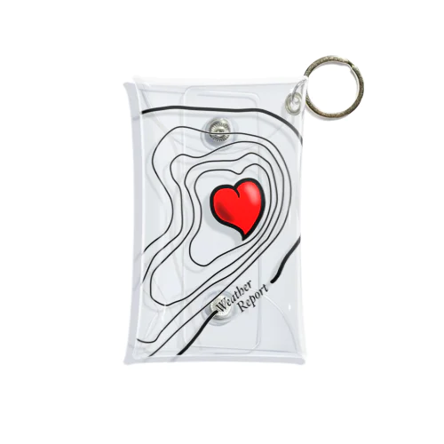 Sunny Heart Mini Clear Multipurpose Case