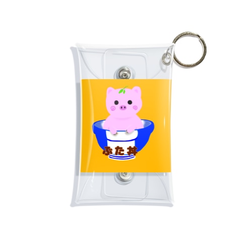 豚どん🐷 Mini Clear Multipurpose Case