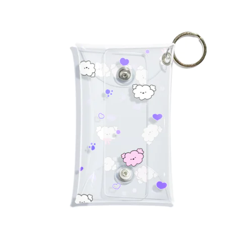 ふわふわランダムちゃん Mini Clear Multipurpose Case