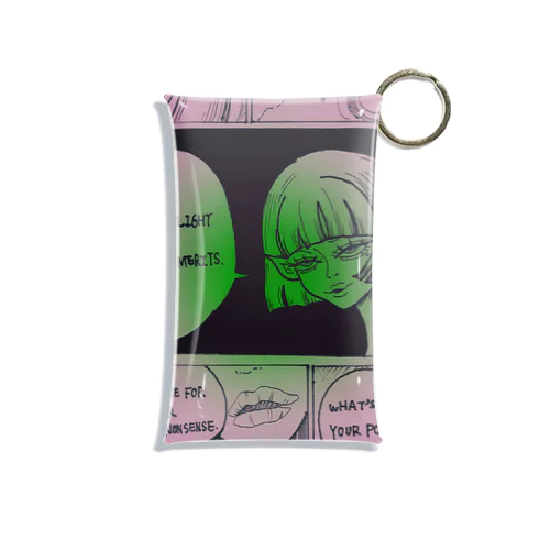 BAD GIRL Mini Clear Multipurpose Case