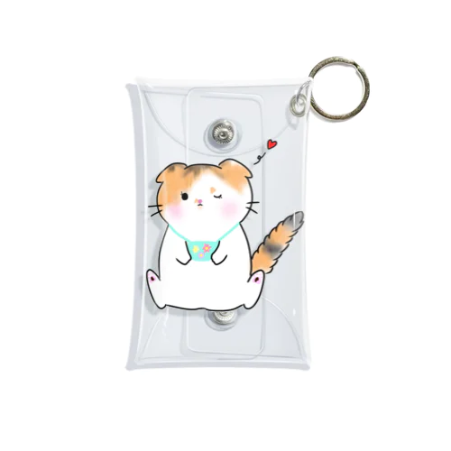 すももちゃん（ポシェット） Mini Clear Multipurpose Case