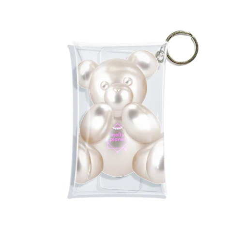 Pearl Teddy Mini Clear Multipurpose Case