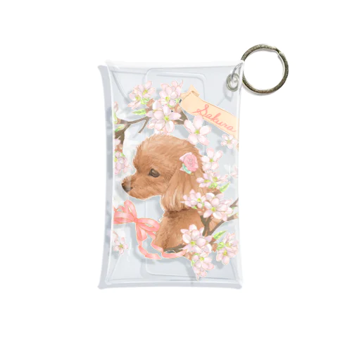 さくらちゃん🌸振り向き Mini Clear Multipurpose Case