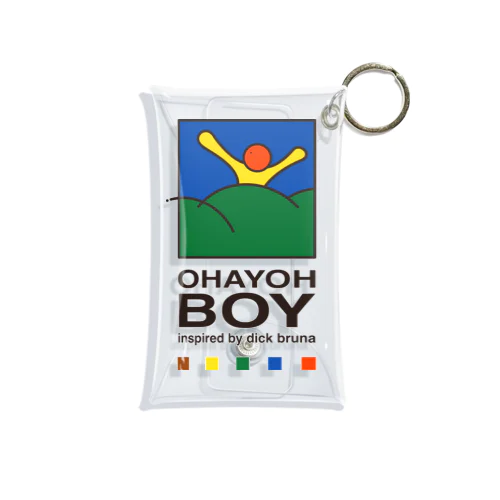 OHAYOH boy Mini Clear Multipurpose Case