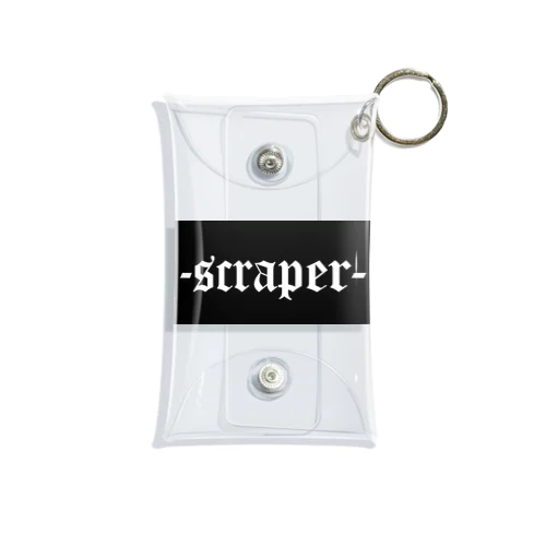 scraper Mini Clear Multipurpose Case