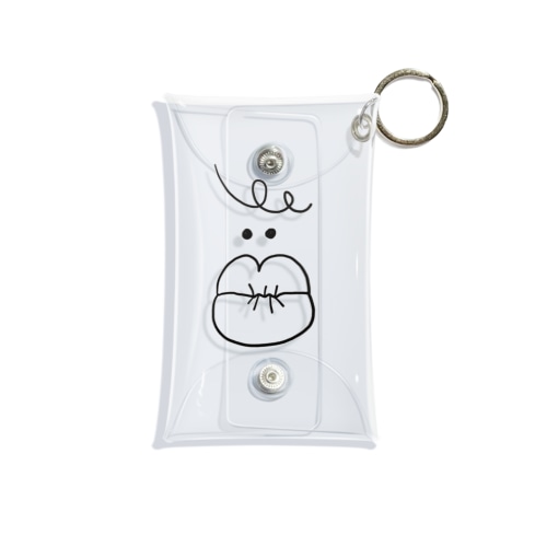 ハマダくん Mini Clear Multipurpose Case
