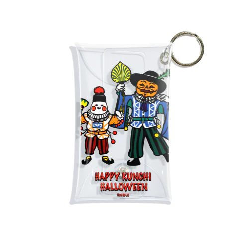 HAPPY KUNCHI HALLOWEEN Mini Clear Multipurpose Case