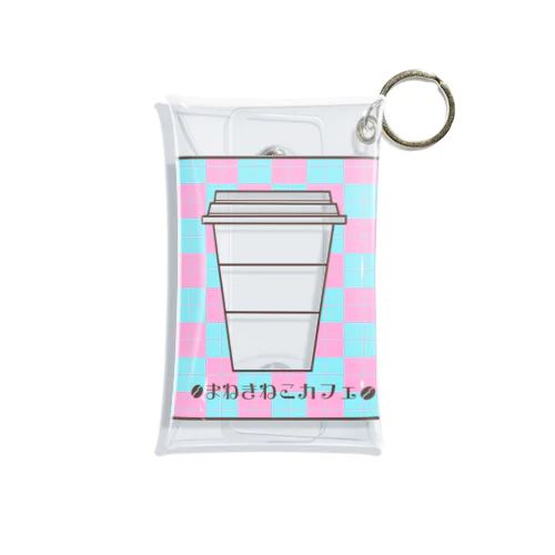 架空店舗シリーズ　まねきねこカフェ　グッズ Mini Clear Multipurpose Case