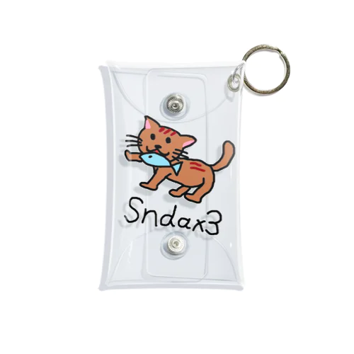 にゃんこまる by Sndax3 Mini Clear Multipurpose Case