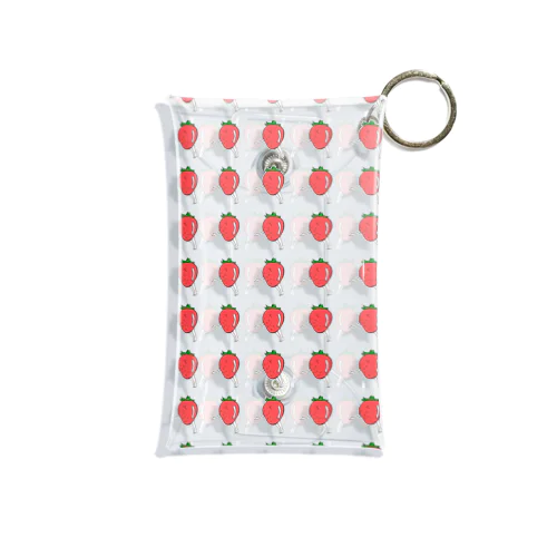 いちごたち🍓🍓🍓 Mini Clear Multipurpose Case