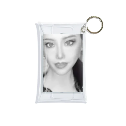 モノクロwatashi Mini Clear Multipurpose Case