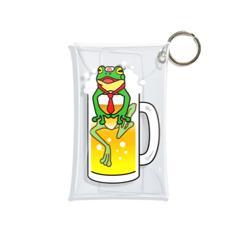 ビール風呂 Mini Clear Multipurpose Case