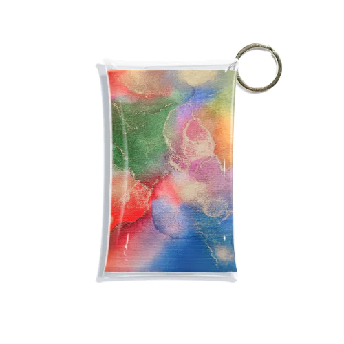 colorful Mini Clear Multipurpose Case