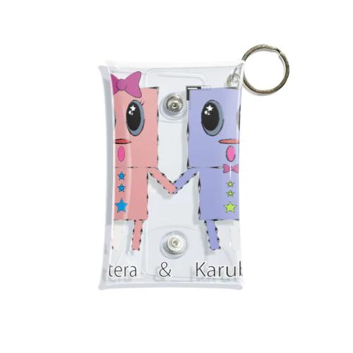 ☆Sutera ＆ Karubu♡ Mini Clear Multipurpose Case