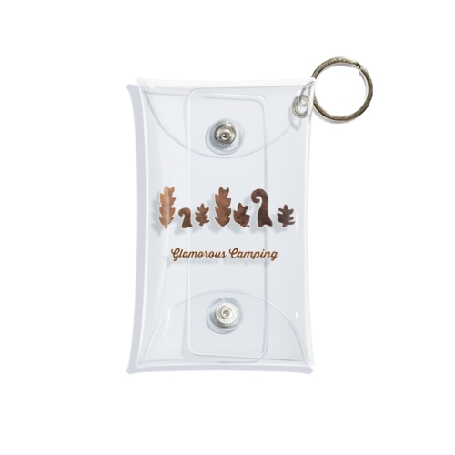鬱蒼とした森ぐらまらすきゃんぴんぐ Mini Clear Multipurpose Case