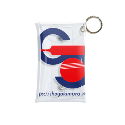 クリケット日本代表木村昇吾選手のロゴURL_01 Mini Clear Multipurpose Case
