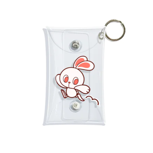 ぽっぷらうさぎ(じゃんぷ！) Mini Clear Multipurpose Case