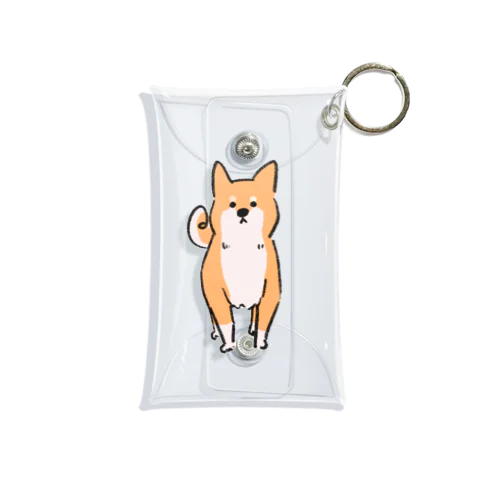 柴犬AZU Mini Clear Multipurpose Case