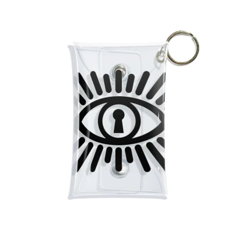 かぎあなの目 〜The keyhole’s eye〜 Mini Clear Multipurpose Case