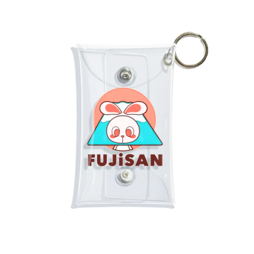ぽっぷらうさぎ(FUJISAN) Mini Clear Multipurpose Case