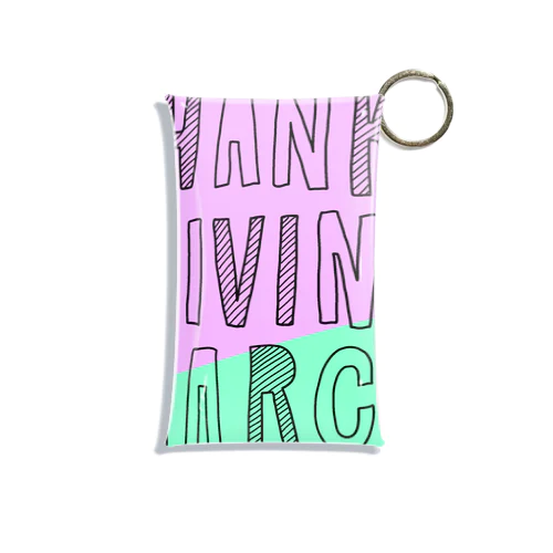 初ワンマンライブ『THANKS GIVING MARCH』 Mini Clear Multipurpose Case